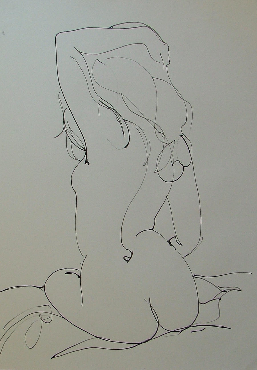 Nude back Ink by RFord-Art