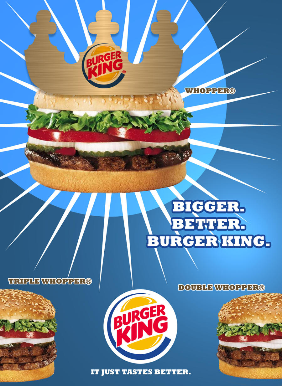 Burger King плакат