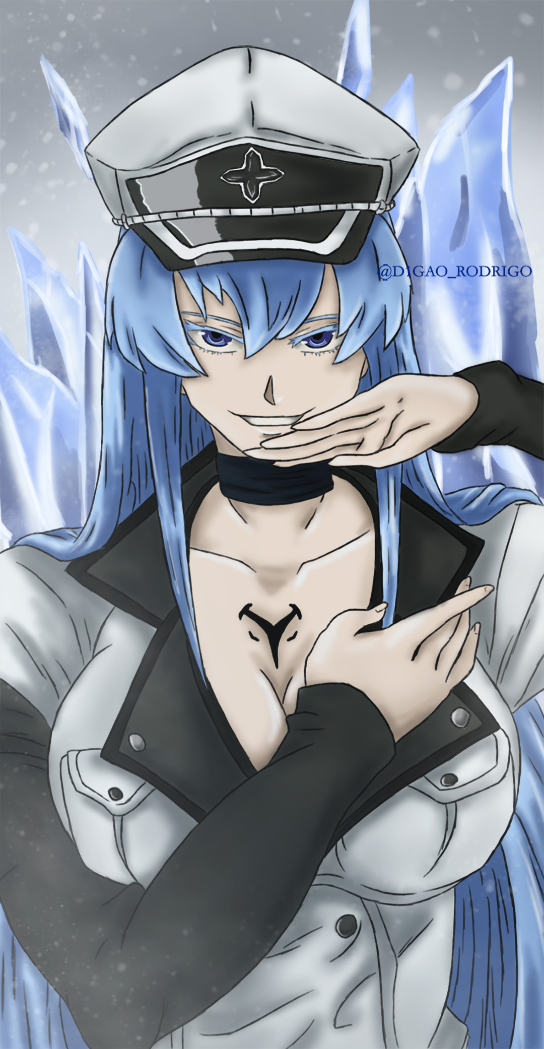 Esdeath (Akame ga Kill) devianart