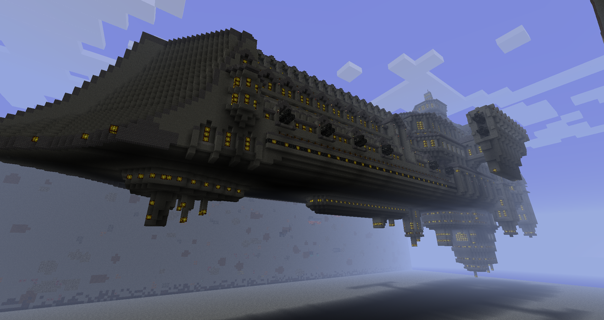 Minecraft spaceship, 40K by VV01 on DeviantArt Minecraft spaceship, 40K by VV01 on DeviantArt