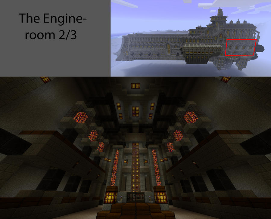Engine-room 2 of 3 minecraft by VV01 on DeviantArt