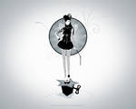 .:black fairy wallpaper II:. by StillesWasser
