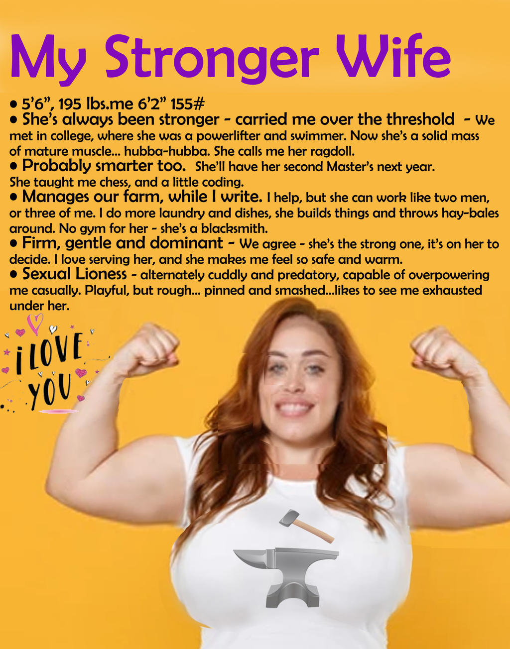 Strong Wife by JackthePlow on DeviantArt