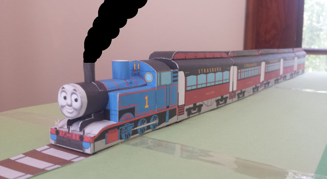 Paper Craft Thomas at Glenda Macon blog