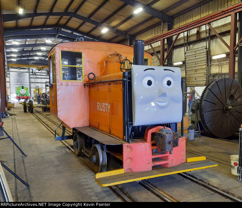 Strasburg Rail Road Rusty And Percy In Repair Shop by ...