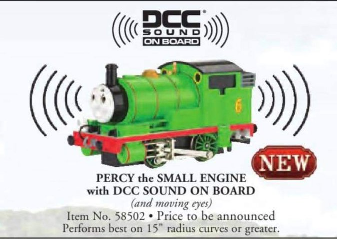 Bachmann HO Scale DCC Percy by Chandlertrainmaster1 on DeviantArt