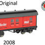 Two Versions Of Bachmann Mail Car