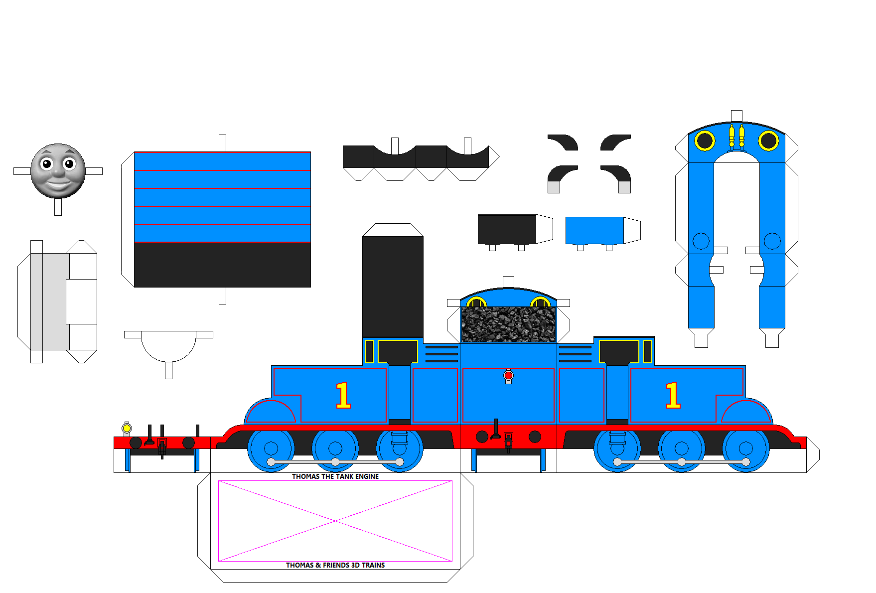 TAF 3D Thomas The Tank Engine By Chandlertrainmaster1 On DeviantArt taf-3d-thomas-the-tank-engine-by-chandlertrainmaster1-on-deviantart