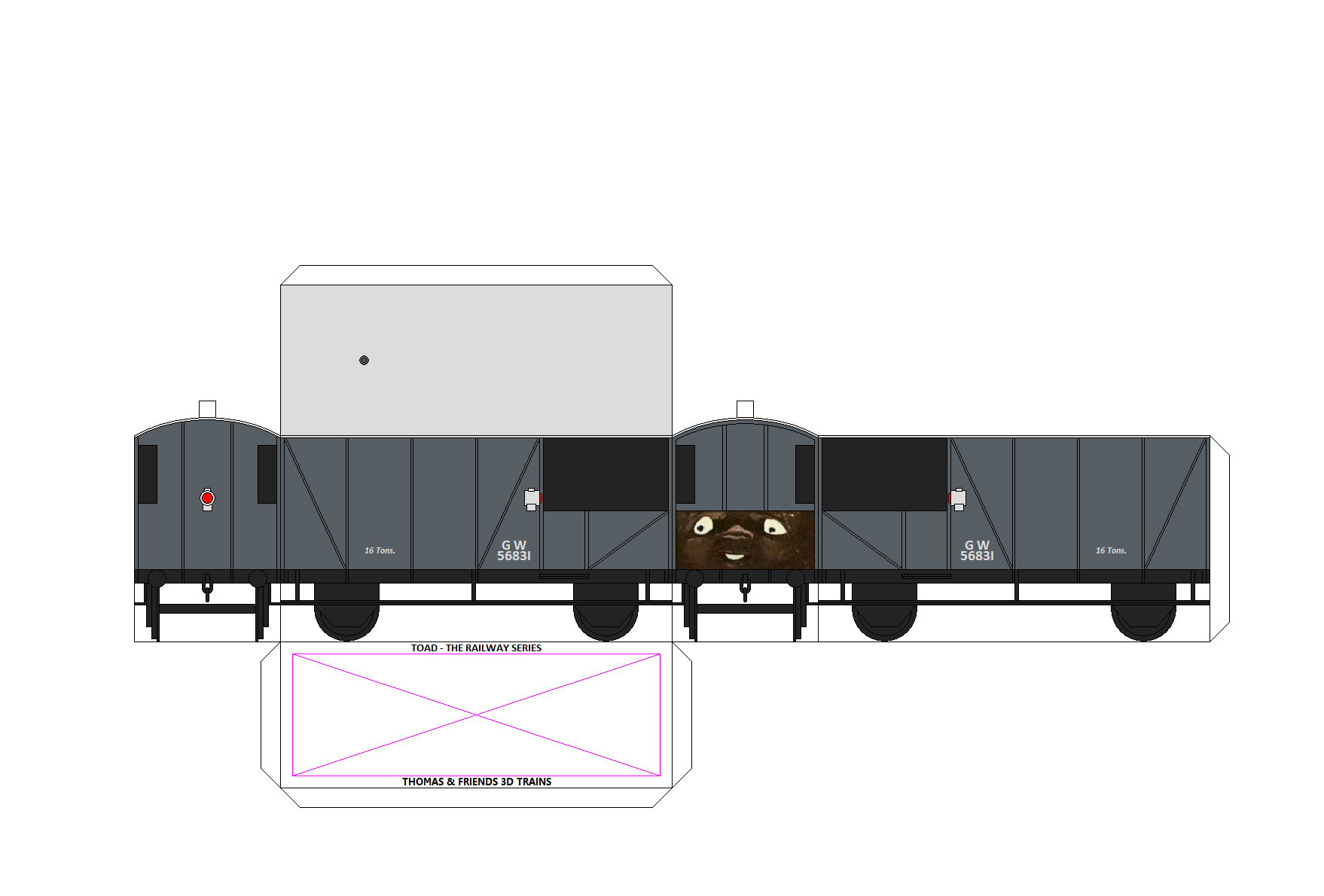 TAF 3D Toad - The Railway Series by Chandlertrainmaster1 on DeviantArt