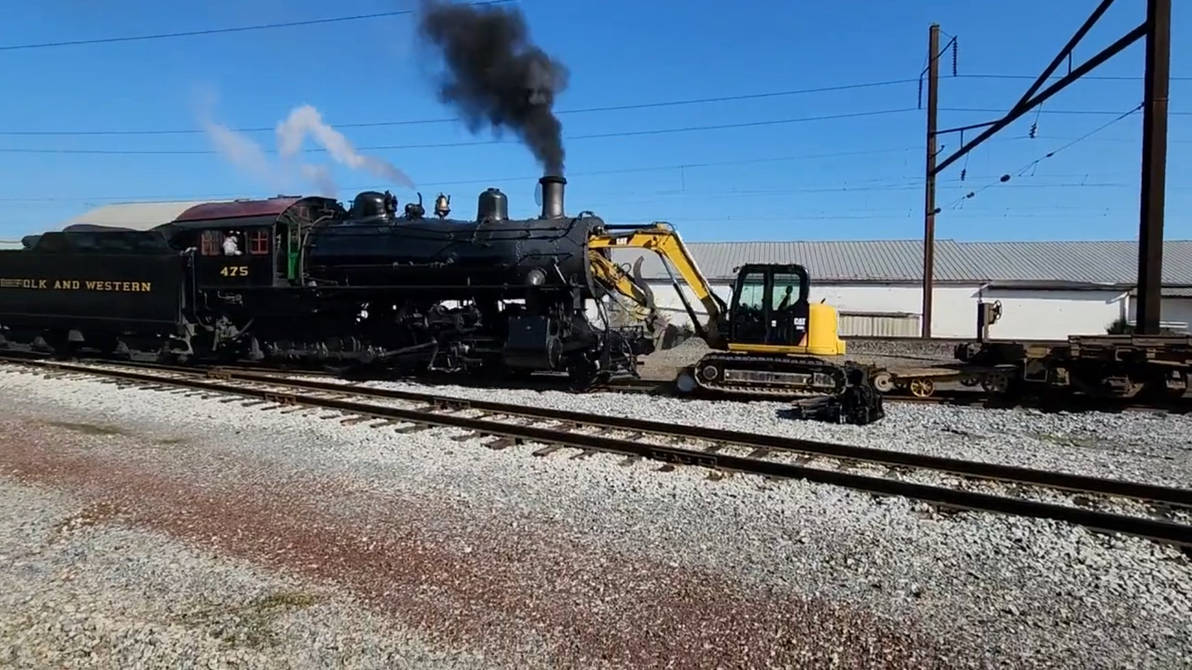 Strasburg Rail Road - 475 And Excavator Accident by ...