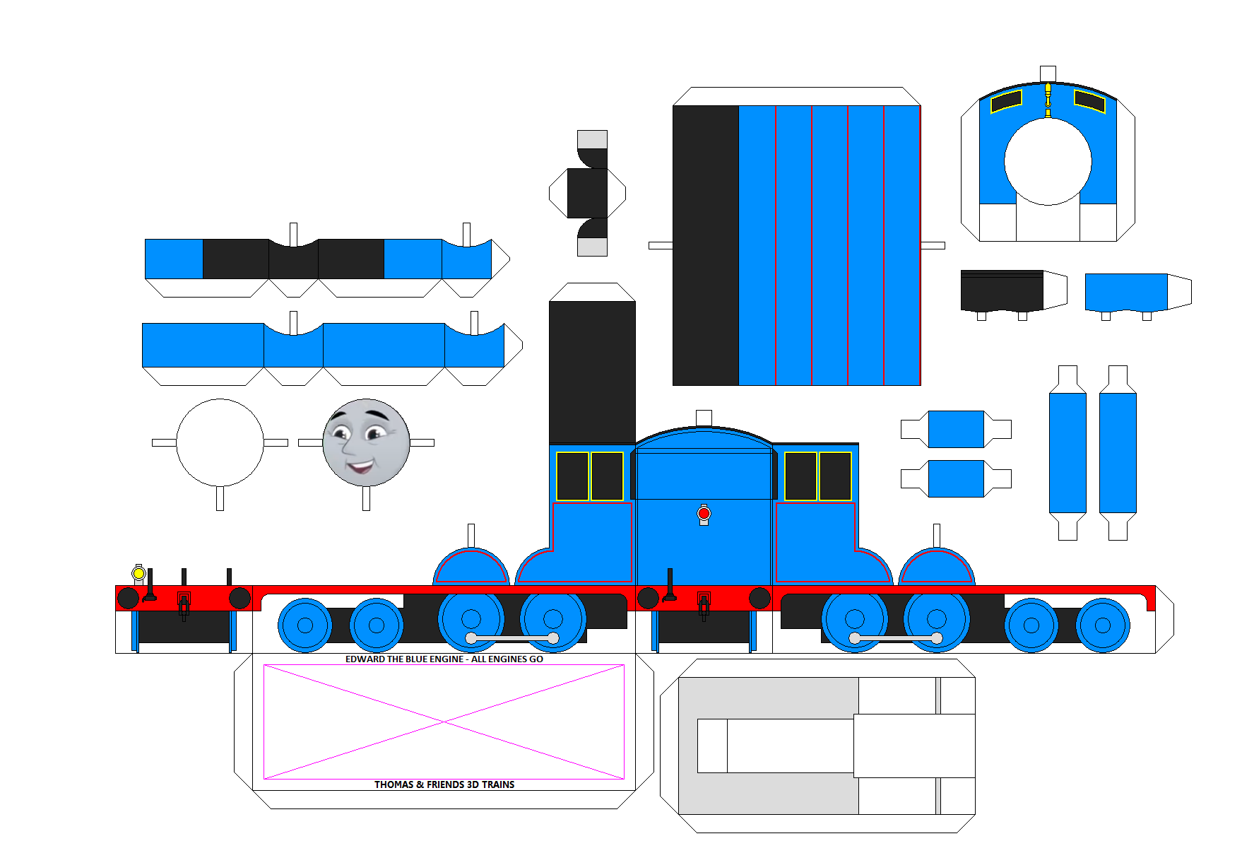 TAF 3D Edward - All Engines Go by Chandlertrainmaster1 on DeviantArt