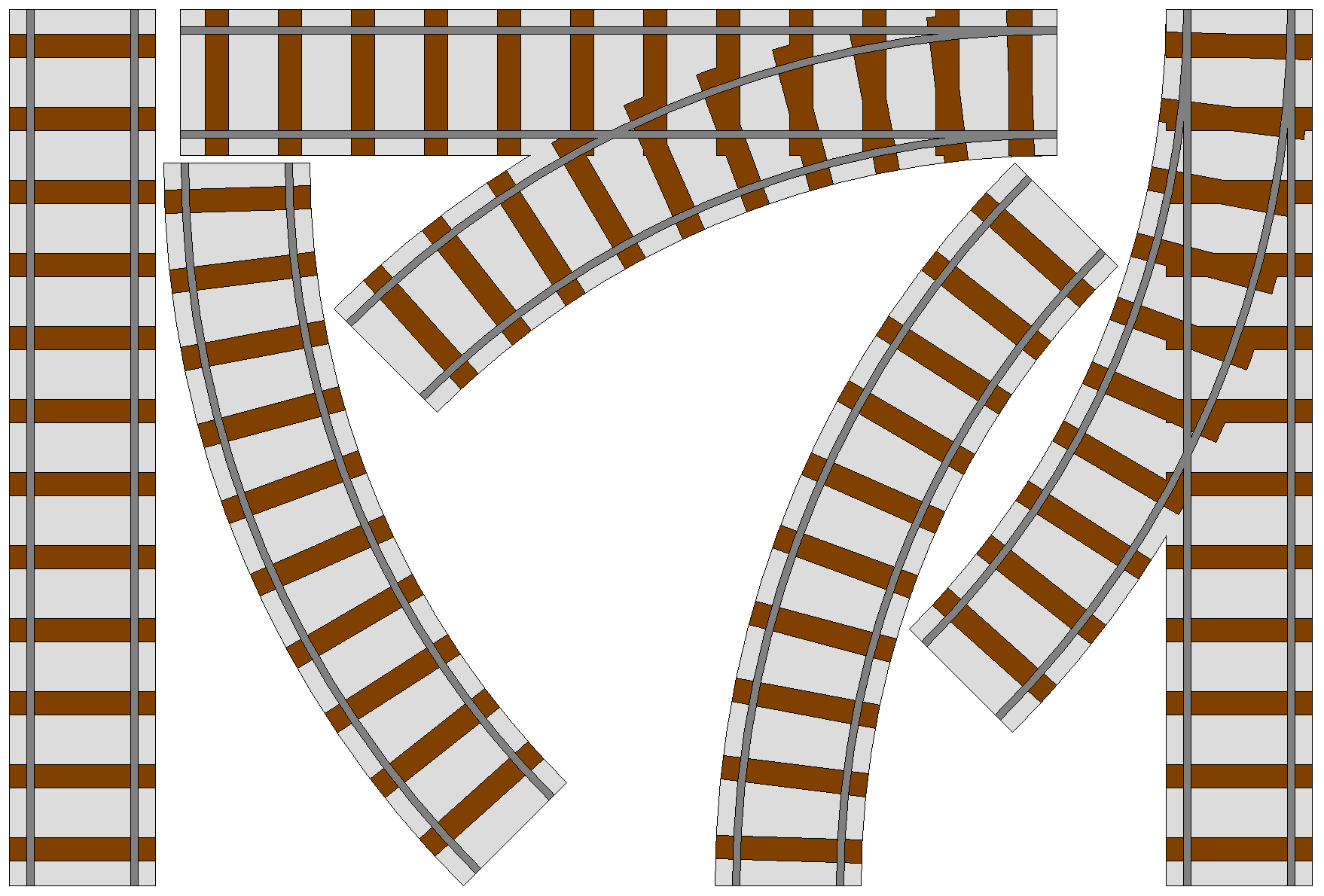 Train Track. Download 3D Trains - Tracks by Chandlertrainmaster1 on DeviantArt