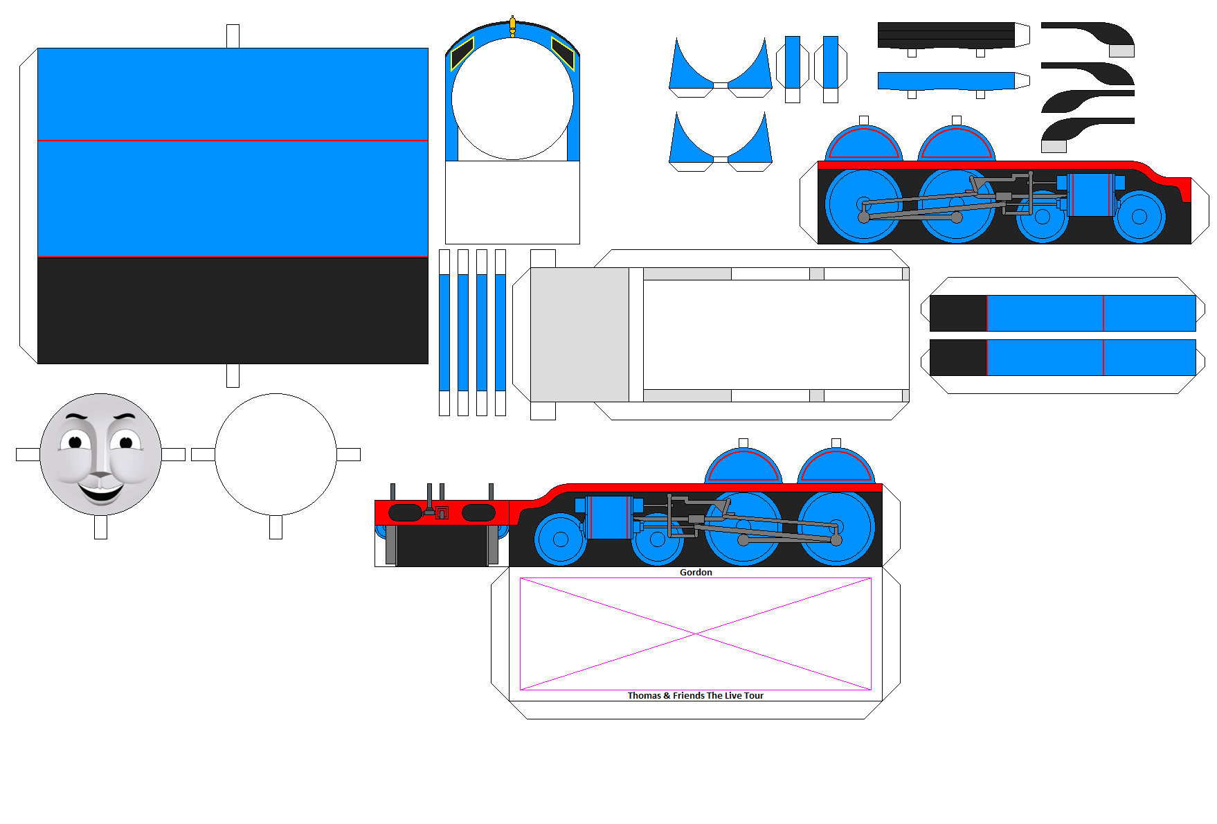 Thomas 3-D - Live Tour Gordon by Chandlertrainmaster1 on DeviantArt