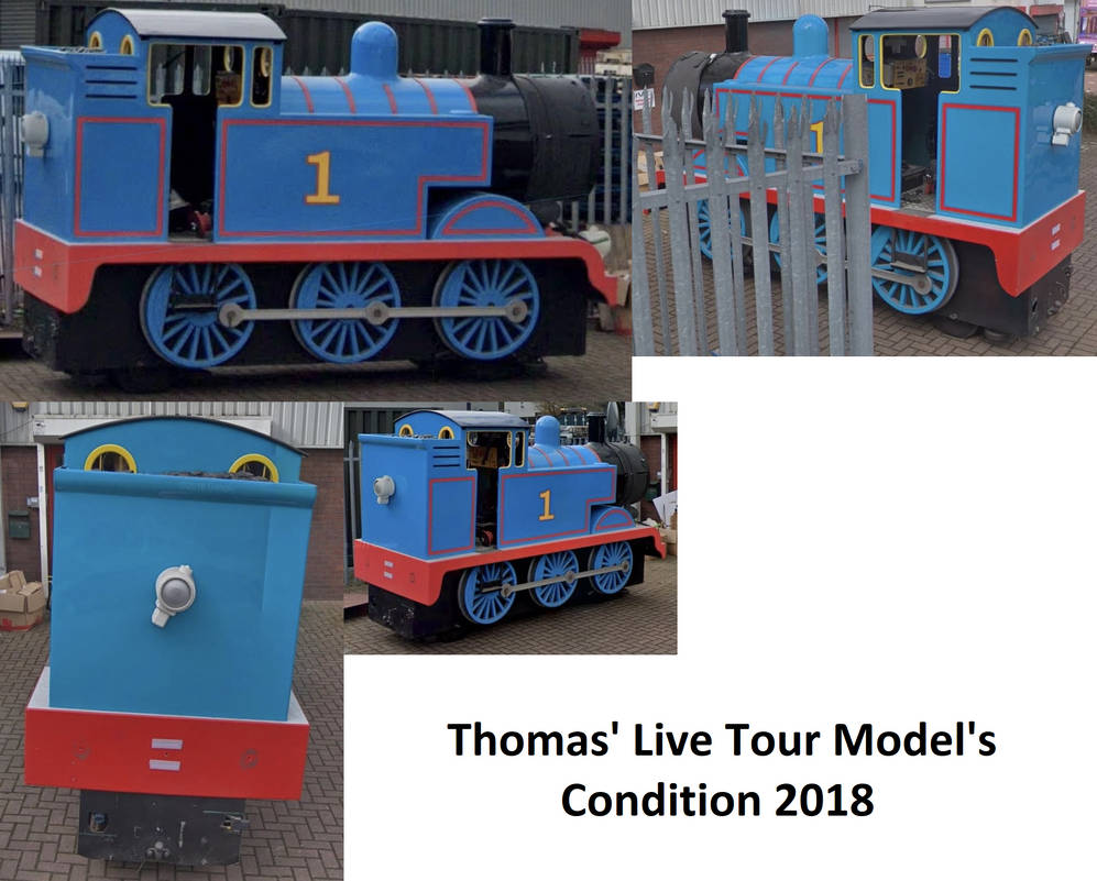 Thomas' Live Tour Model's Condition 2018 by Chandlertrainmaster1 on ...