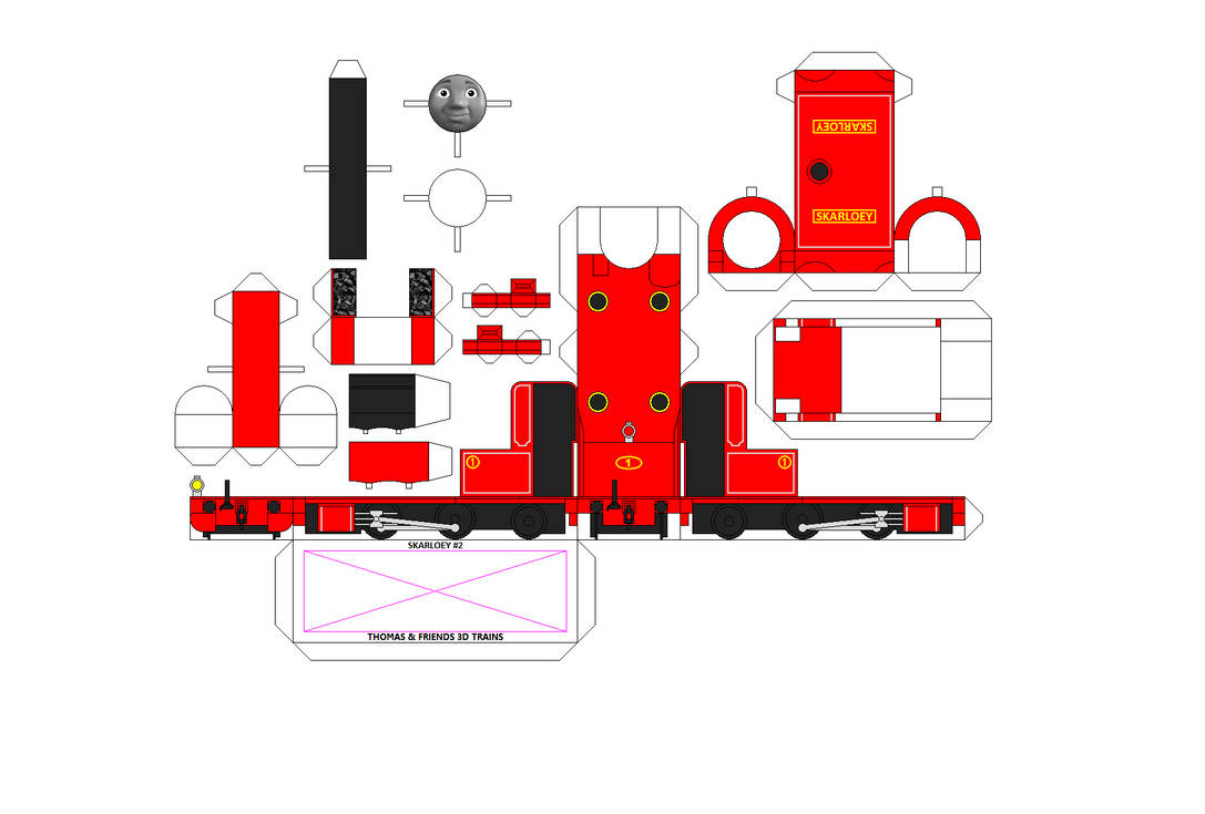 TAF 3D Skarloey #2 by Chandlertrainmaster1 on DeviantArt