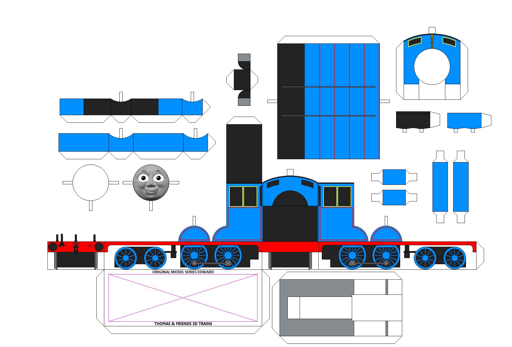 Edward Vector Model TAF 3D Original Model Series Edward by Chandlertrainmaster1 on DeviantArt