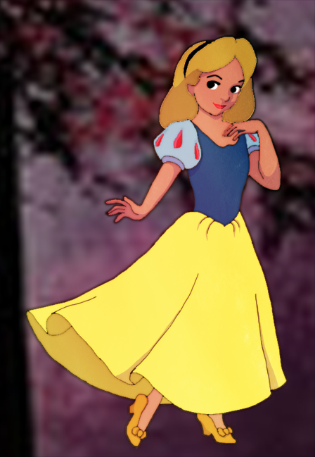 Alice as Snow White