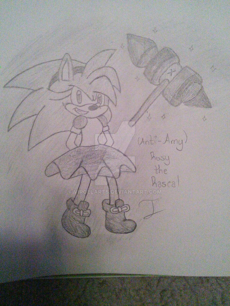 Anti Rosy the Rascal by VIRGELARTS on DeviantArt