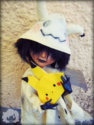 (SOLD OUT) OOAK Mimikyu Gijinka Doll