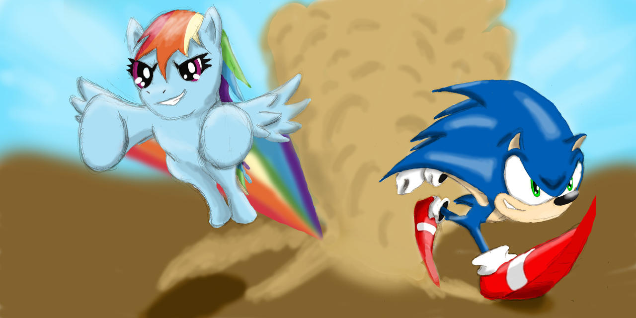 Rainbow Dash vs. Sonic