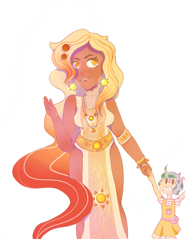 SUN- character design by lemonsketch on DeviantArt