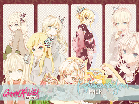 Kashiwazaki Sena Render Pack