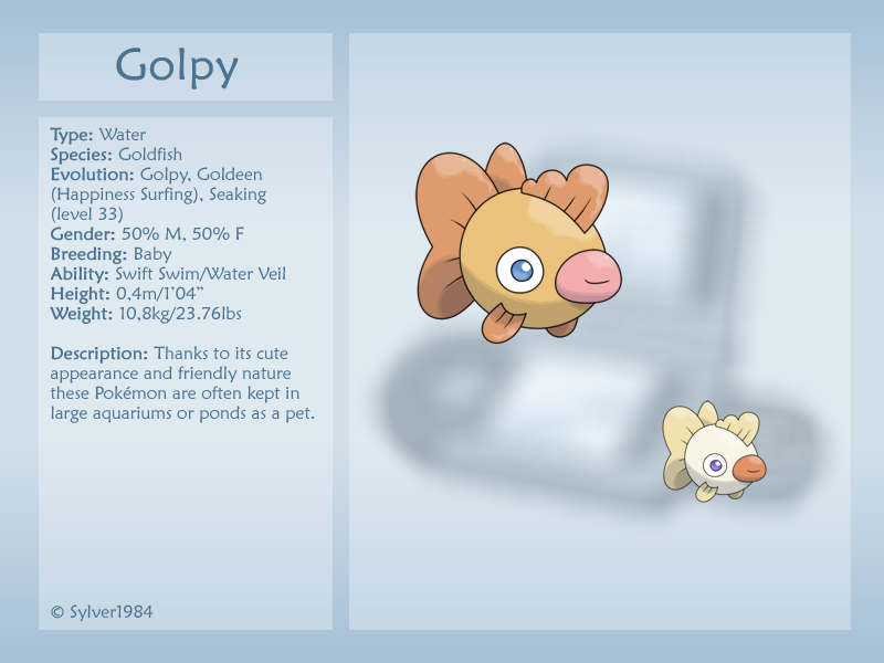 Golpy (Old Version) by sylver1984 on DeviantArt