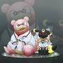 Slowbro and Umbreon 