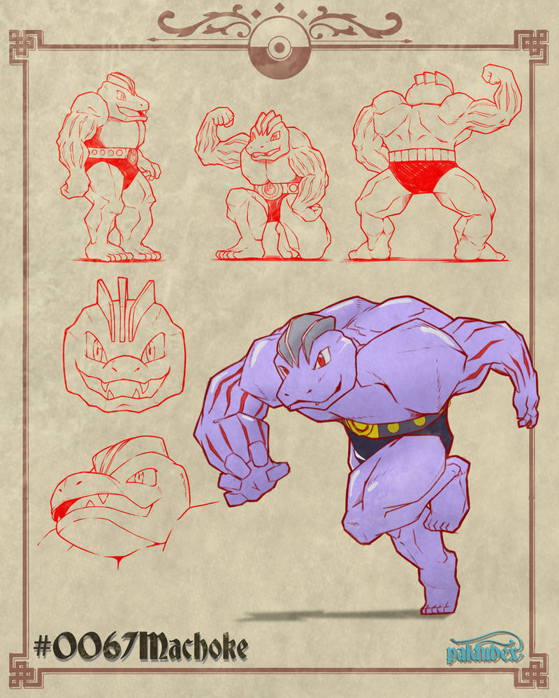 Machchoke Machoke by Paldubex on DeviantArt