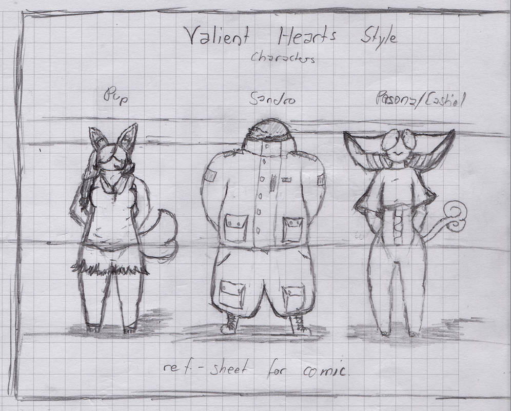 Only Human Comic - Character Sketches by SandrotheRanger on DeviantArt