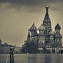 Rain at Red Square