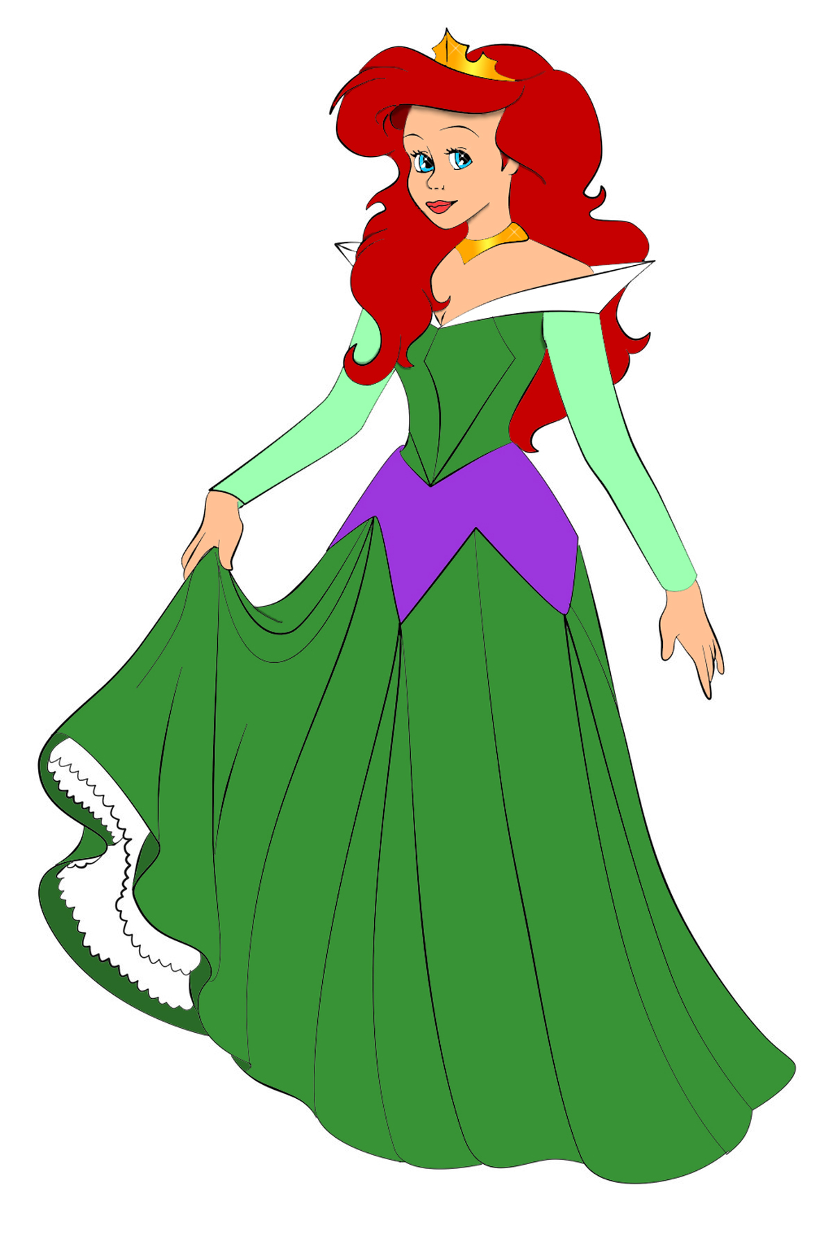 Ariel as Aurora