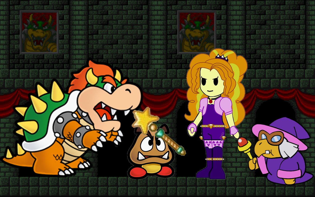 Bowser aids Adagio with the Star Rod (Paper Style) by Super-Nick-2001 on  DeviantArt