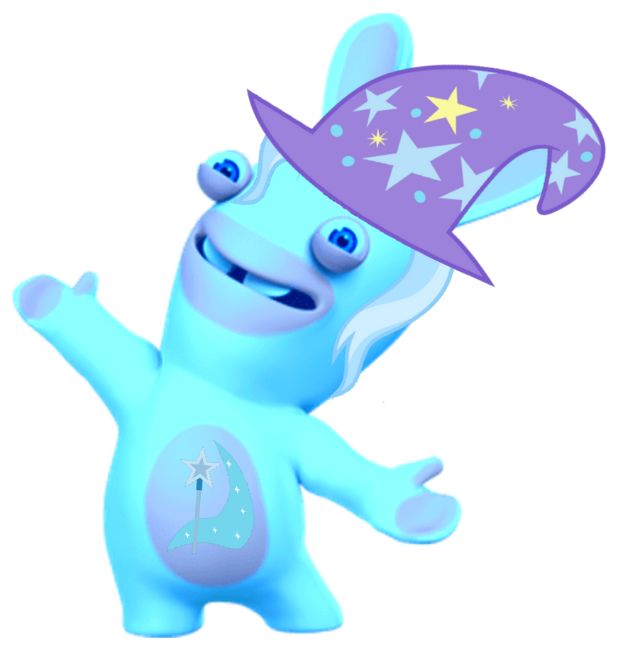 MLP + RKB Rabbid Trixie Lulamoon by Super-Nick-2001 on DeviantArt
