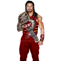 Roman Reigns (Custom Red Attire)