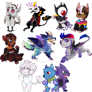 [C] Chibi Commission Batch - 3