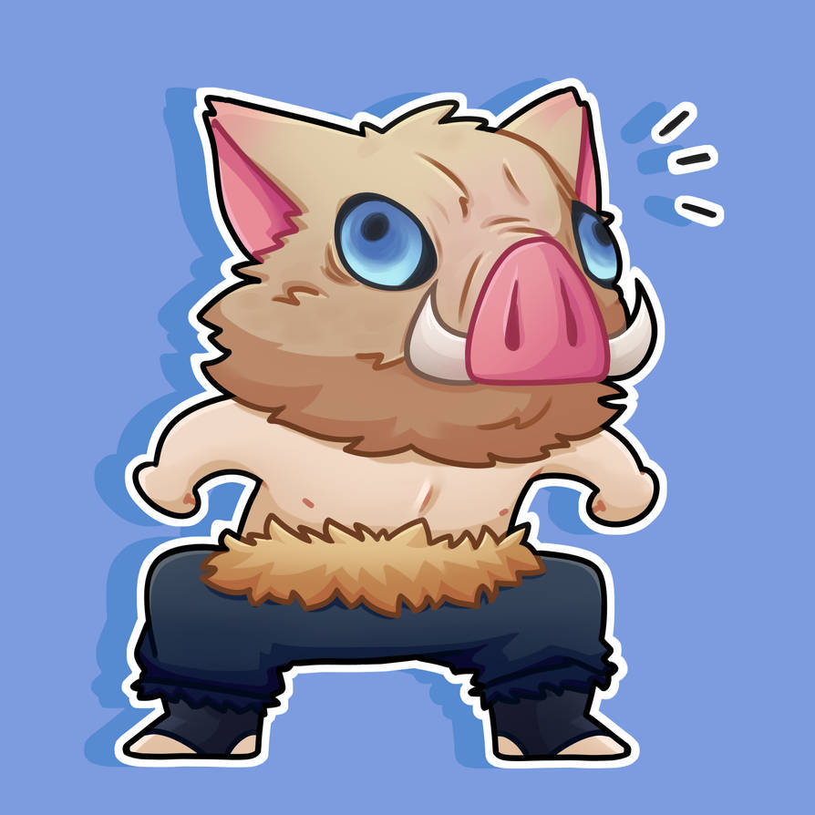 Inosuke Chibi by HasuNekoka on DeviantArt