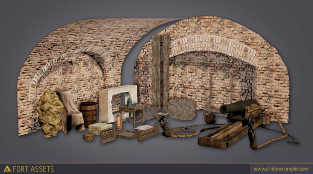 Civil War Fort Assets