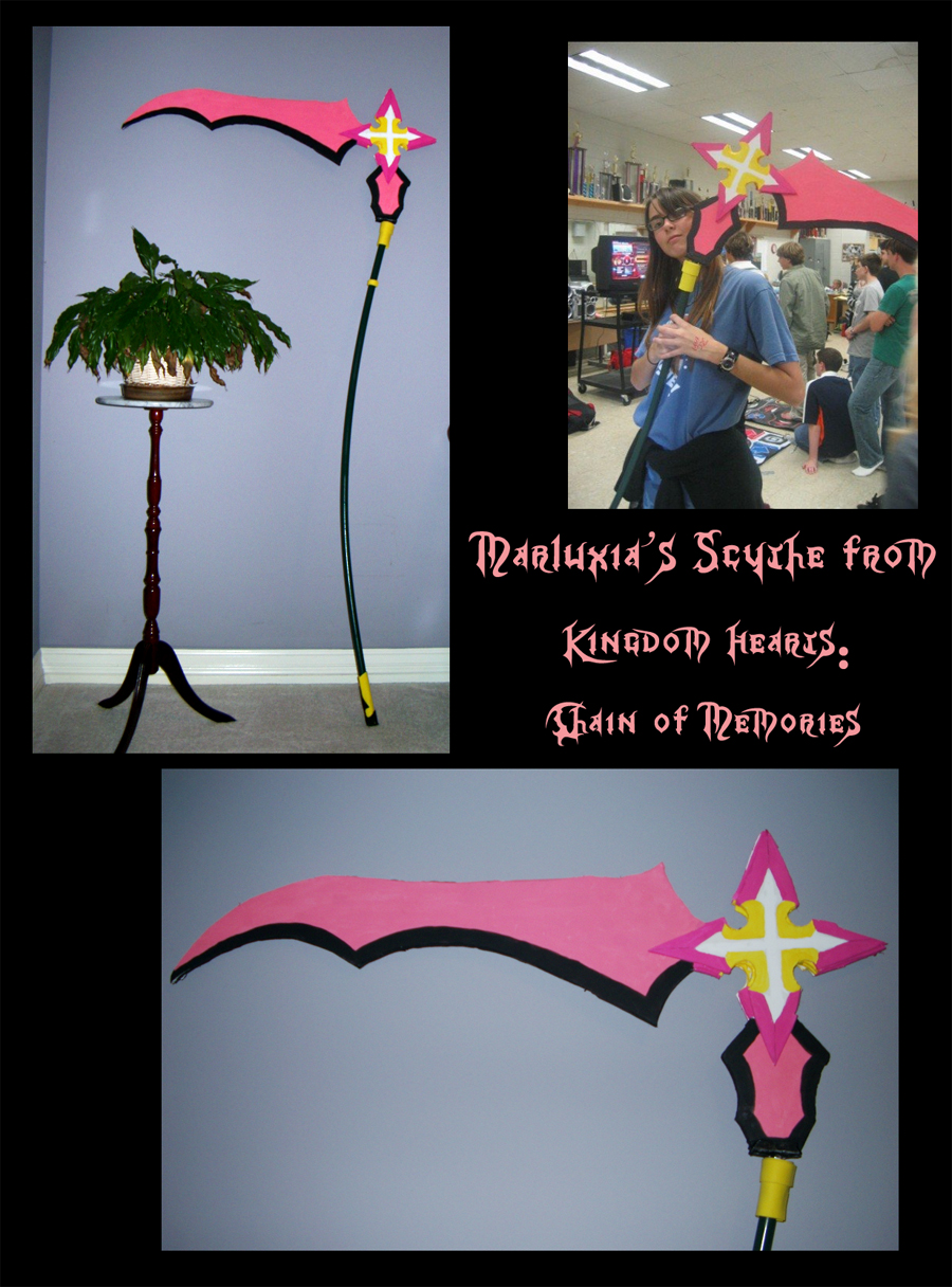 Marluxia's Scythe Cosplay Prop