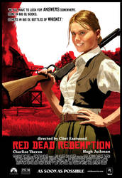 Red Dead Redemption starring Charlize Theron by Seblecaribou