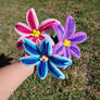 Pipe cleaner flowers