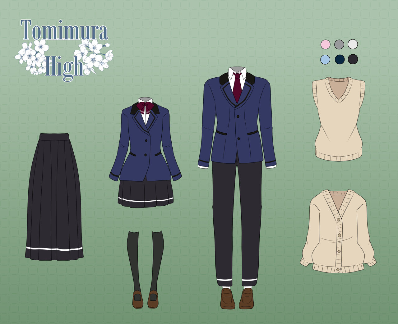 Tomimura Uniforms by Tomi-mura on DeviantArt