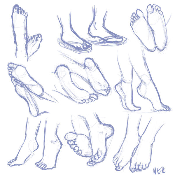 FEET by wondernez on DeviantArt