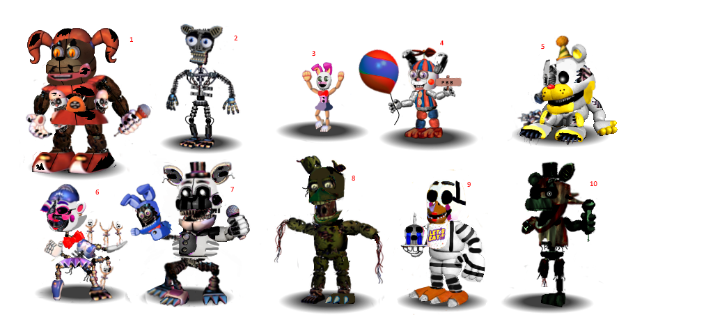 Nightmare Endo(FNAF World) by SaltyGibusEdits on DeviantArt