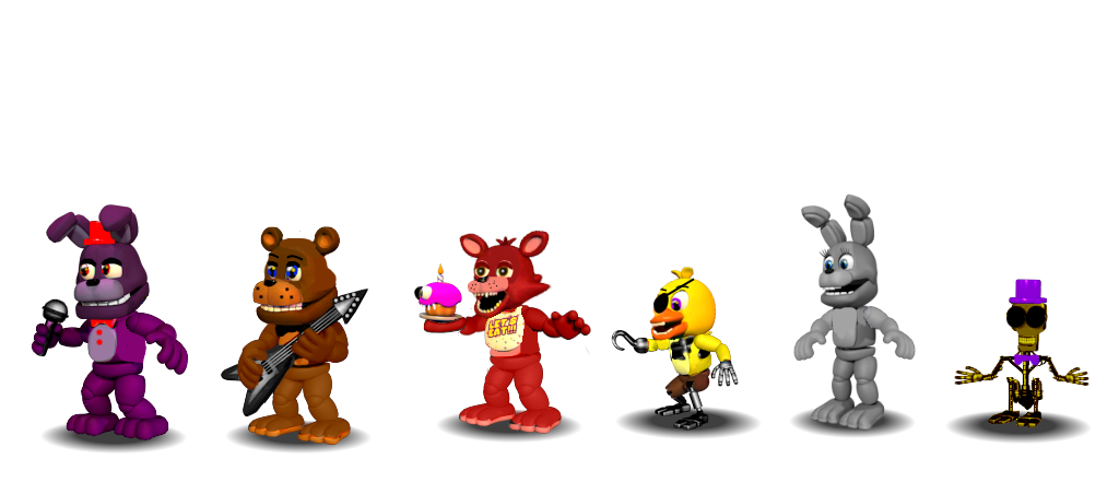 Five Nights At Freddy's World series by GareBearArt1 on DeviantArt