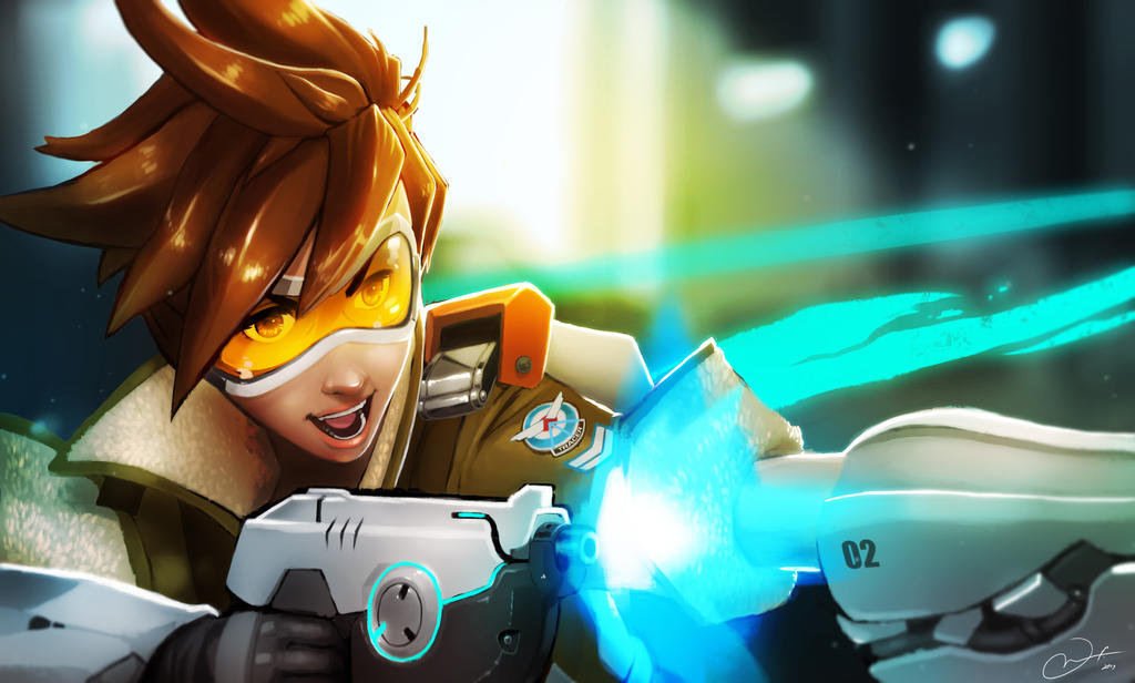 Tracer Deviantart Overwatch: Tracer by rhombusarts on DeviantArt