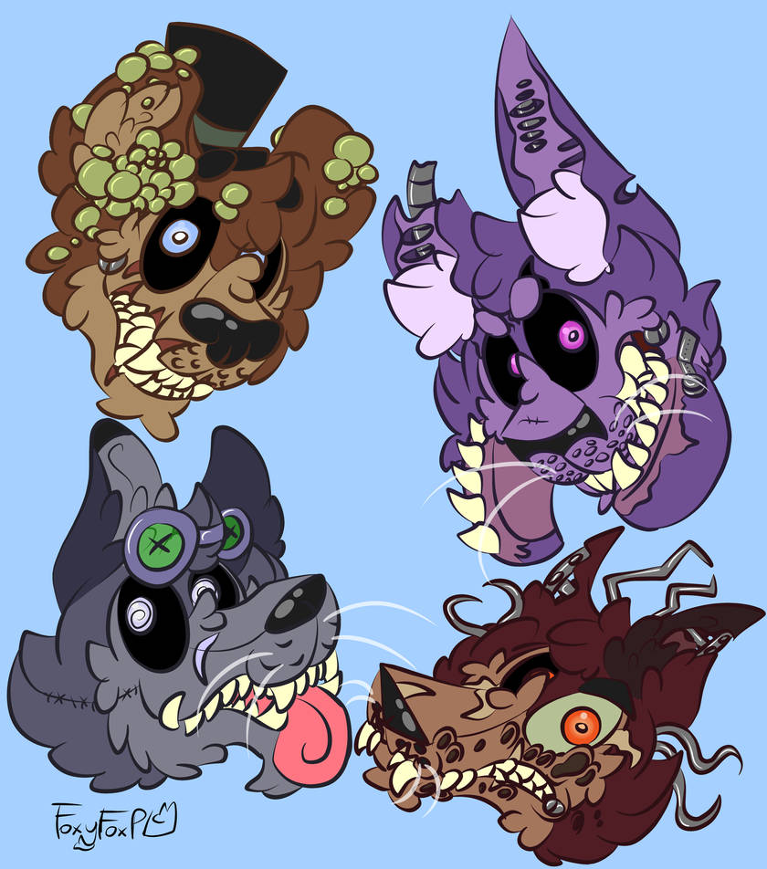 Fnaf Twisted Animatronics By Foxyfoxpl On Deviantart Fnaf Twisted Animatronics By Foxyfoxpl On Deviantart