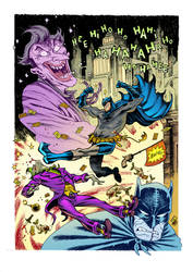 Batman vs Joker by Hitotsumami