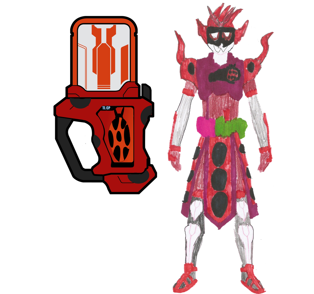 Bug Lady Mask Rider Kamen Rider Ladybug Gamer by Tlwarrior123 on DeviantArt