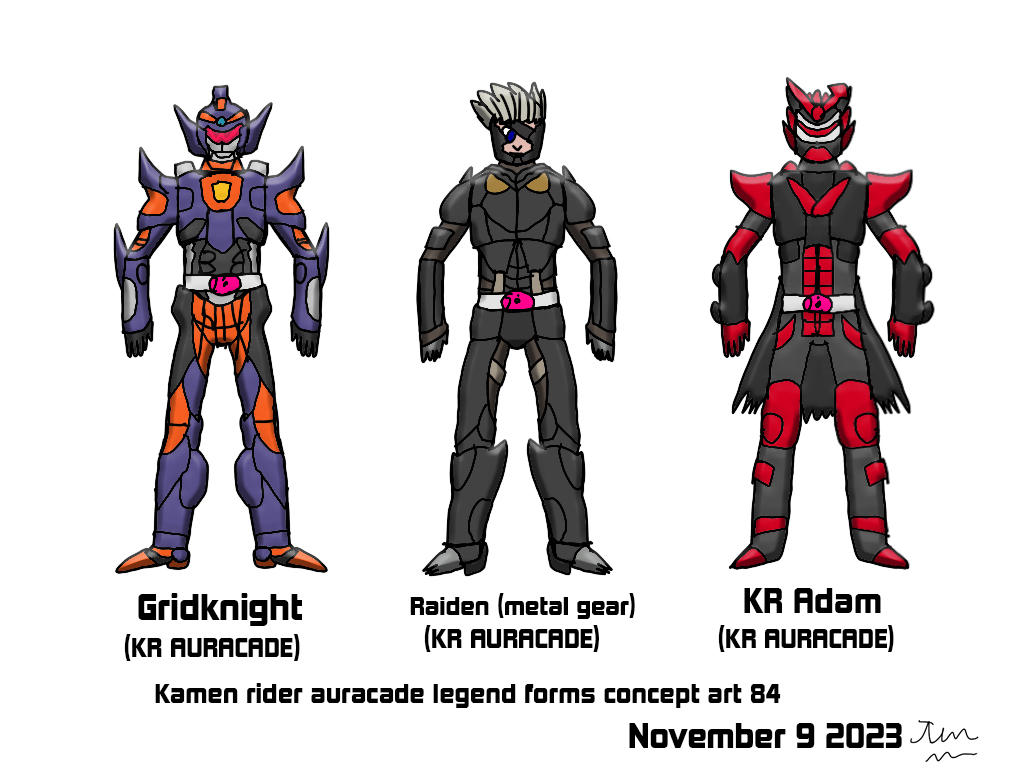 Legend Form Style Kamen Rider Auracade Legend Forms Concept Art 84 by Uniwarrrior123 on ...